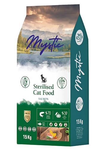 Mystic Adult Cat Food Sterilised Salmon